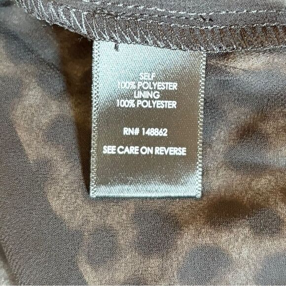 Torrid Satin Leopard Print Spaghetti Strap Top Womens Size 2X - Picture 8 of 11